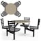 Palmer Hamilton Picnic Table PH-4S36RD-CAPBSG - alternate 2