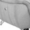 Homeroots 87in Gray And Silver Power Reclining Loveseat 489285 - alternate 2
