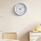 Clockswise Blue 12-In Analog Clock - Silent, Non-Ticking for Wall - Battery-Operated Perfect for Home QI004744.BL.12 - alternate 5