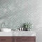 Apollo Tile Gray 3 in x 12 in Glass Matte Wall Subway 5 sqft/case, 20PK APLA88092M 3X12A - alternate 3