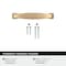 Amerock Franklin 3 inch (76mm) Center-to-Center Champagne Bronze Cabinet Pull, 10PK 10VMP37050CZ - alternate 2