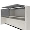 Bestar L Shaped Desk L-Shape Desk, 70.9" D X 65.9" H, 71.1" W X Melamine, Slate/Sandstone 93886-59 - alternate 2