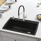Blanco Diamond Super Single Dual Mount, Coal Black 442917 - alternate 3