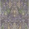 Homeroots 5' X 8' Purple Green And Brown Floral Washable Indoor Outdoor Area Rug 605296 - alternate 2