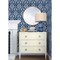 Chesapeake Helm Damask Navy Floral Medallion Wallpaper 4071-71018 - alternate 2