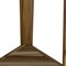 Homeroots Compact Teak Corner Shower Or Outdoor Bench With Shelf In Natural Finish 376733 - alternate 2