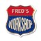 Signmission Fred's Workshop, 12 Inch X 12 Inch, Plastic Sign SHI-P-12-489-FRED - alternate 1