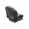 Uni Pro 439 Mechanical Suspension Seat, Black/Silver Vinyl 8741 - alternate 3