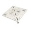 Apollo Tile Artisana 12x12 in. Honed Dolomite, Ice Grey, Ania Black Starburst Mosaic Tile (5 sq ft/case) 5PK APLAUR88WHITEA - alternate 3