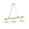 Z-Lite Cordon Heritage Brass 3 Light Billiard 2306-3HBR-AGM14 - alternate 1
