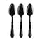 Smarty Had A Party Black Baroque Disposable Plastic Dinner Spoons, 480PK 8330-B-CASE - alternate 3