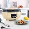 Megachef 6.9 Quart Oval Electric Digital Slow Cooker in Cream with Black Pot MCSC-OV650C - alternate 3