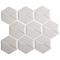 Andova Tiles Albin 3-in. x 4-in. 3D Hexagon Satin Porcelain Wall Mosaic Tile (0.79 Square Feet Per Box) ANDALB1366 - alternate 1