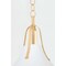 Hudson Valley Lighting Coventry 20 in. Pendant Vintage Gold Leaf/ White Plaster 4520-VGL/WP - alternate 2