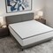 Homeroots 3in White Gel Memory Foam Twin Mattress Topper 711913 - alternate 2