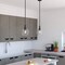 Vaxcel Marshall LED Compatible Matte Black Transitional Mini Pendant Ceiling Light Clear Glass Globe P0406 - alternate 2