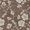 Homeroots 8' X 10' Brown And Beige Floral Washable Indoor Outdoor Area Rug 599871 - alternate 3