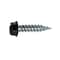 Malco Black Painted Zip-in Self-Piercing Sheet Metal Screws, Size 8 Shank, 3/4" Length, 1000PK HW8X3/4ZBT - alternate 1