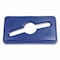 Rubbermaid Commercial Trash Can Lid, All-Purpose Recycling Top Blue, Plastic, 12.1 in W/Dia 1788372 - alternate 1