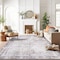 World Rug Gallery Vintage Inspired Machine Washable Non Slip Area Rug 9 ft x 12 ft Olive 6029OLIVE9X12 - alternate 2