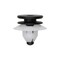 Auveco Volvo Interior Retainer, Black And White Nylon, 25PK 21786 - alternate 1
