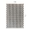 World Rug Gallery Contemporary Checkered Area Rug 5 ft x 7 ft Black WR102BLACK5X7 - alternate 2