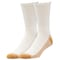 Railroad Sock Mens Copper Infused Crew Socks, White/Copper, 6-12 M, 1 PR 4002 WT - alternate 2