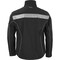 Reflective Apparel Non-ANSI Soft Shell Jacket with Brushed Fleece Lining 451CT-BK-3X - alternate 3