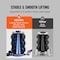Vevor Triple Bag Air Jack 3 Ton/6600 lbs Pneumatic Jack 17.7" Car SUV Lifting ZG-E - alternate 2