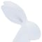 Homeroots Set of Two White Polyresin Rabbit Figurines, 2PK 633959 - alternate 3