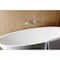 Kingston Brass Two-Handle Wall Mount Tub Faucet, Brushed Nickel KS5028PX - alternate 3
