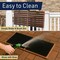 Kings County Tools Wooden Door Mat Boot Brush Scraper Outdoor Mat Front Doormat w/ Built-In PVC Shoe Cleaner Brush GW36E01-01 - alternate 2