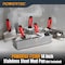 Powertec Drywall Knife Set, Stainless Steel Taping Knives, 6in, 8in, 10in, 12in, 14in - 5pcs 72174 - alternate 2