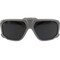 Bouton Optical Flip-Up Safety Glasses w/Gray Shade 5.0 IR Outer Lens, Gray/Orange Frame, and Anti-Scratch Coating 250-44-0G50 - alternate 2