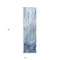 Homeroots 8' Runner Ivory Blue and Gray Abstract Washable Non Skid Indoor Outdoor Runner Rug 559587 - alternate 3