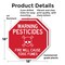 Signmission Warning Pesticides Fire Will Cause, 18 inch X 18 inch, Plastic Sign, 2PK OC-P-2PACK-18-340 - alternate 4