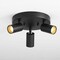 Vidalite Shura Black 3-Light Round Ceiling Light with Rotatable Heads, Integrated LED Bulbs, 3000k CE1008786 - alternate 1