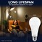 Luxrite A23 LED Light Bulb, E26 Base Bulb, 33 Watts, 4000 Lumens, Dimmable, 3500K Natural White, 4PK LR21457 - alternate 2