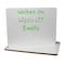 Flipside 18 x 24 Double Sided Dry Erase Board Pack of 6 20685 - alternate 2