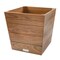 Homeroots 12in Brown Wood Indoor Outdoor Square Planter Box 476246 - alternate 1