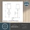 Vaxcel Camden 1 Light Gold Natural Brass Wall Sconce Fixture White Linen Fabric Shade, LED Compatible W0448 - alternate 2