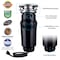 Wastemaid 3/4 HP Compact Slim Garbage Disposal Anti-Jam and Corrosion Proof with Odor Protection 10-US-WM-458-SL-3B - alternate 3