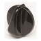 Exact Replacement Parts Ge Ran Knob Infinite Black WB03T10072 - alternate 2