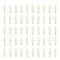 Bulbrite 25w Dimmable Clear CA8 Incandescent Light Bulbs Candelabra (E12) Base, 2700K Warm White Light, 50PK 861988 - alternate 1