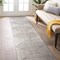 World Rug Gallery Bohemian Stripes Washable Non Slip Runner Rug 2 ft x 8 ft Beige WR73BEIGE2X8 - alternate 1