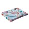 Homeroots 50" X 70" Blue and Brown Kantha Cotton Floral Throw Blanket with Embroidery 357557 - alternate 2