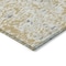 Homeroots 5' X 8' Gold And Ivory Abstract Washable Indoor Outdoor Area Rug 612612 - alternate 2
