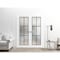 Sartodoors Slab Barn Door Panel Frosted Glass Lite Planum 2122 White Solid Core Modern Interior PLANUM2122S-WS-24 x 84 - alternate 2