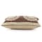 Homeroots 16" X 24" Brown and Ivory Medallion Cotton Lumbar Throw Pillow With Texture 549453 - alternate 2