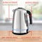 Brentwood Industries 1500 Watt Stainless Steel 1.7 Liter Cordless Electric Kettle in Silver KT-1792S - alternate 2